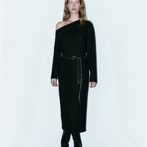 Zara dress off shoulder